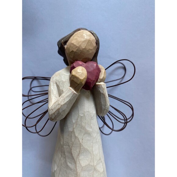Will Tree Collectible Figurine Y2K Angel of the Heart 5” Fairy Remembrance Gift - Picture 2 of 5